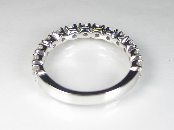 K18WG ホワイトゴールド/Pd15ダイヤ リング 1.00CT – オールジュエリー