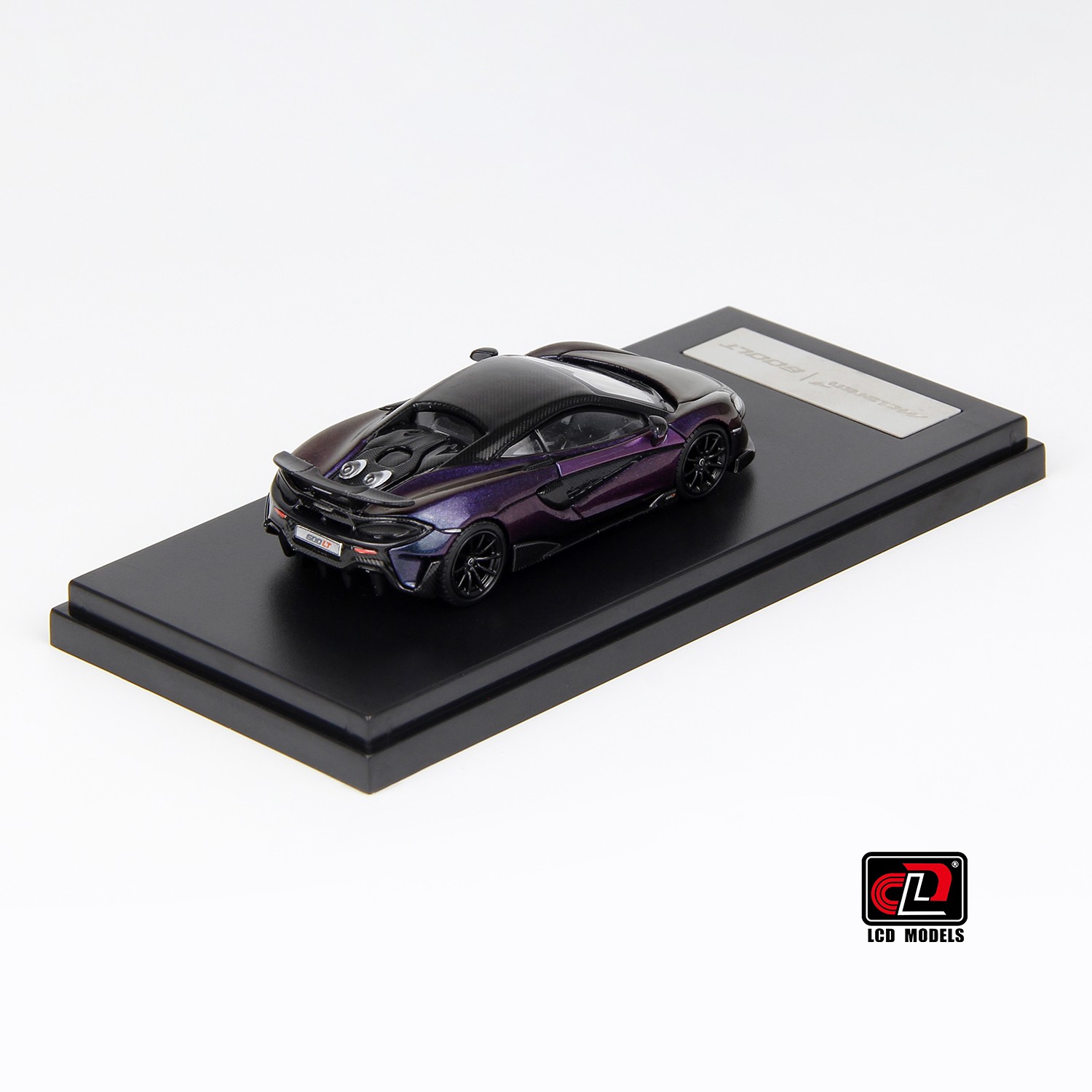 LCDモデル1/18　マクラーレン600LT・ムラサキ LCD Models 1:18 McLAREN 600LT PURPLE Limited Edition Diecast Model