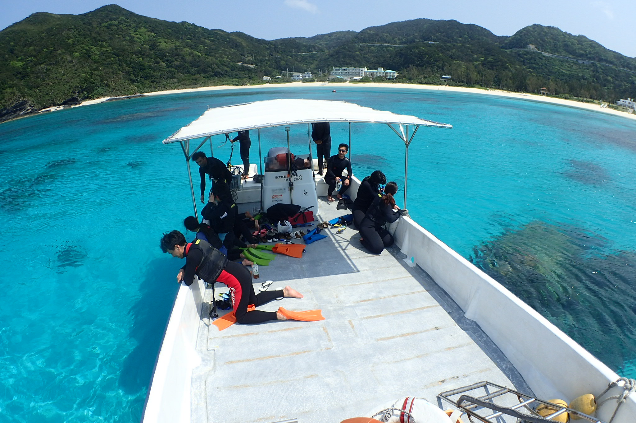 Diving plan - day trip to Tokashiki Island | Marine House Aharen