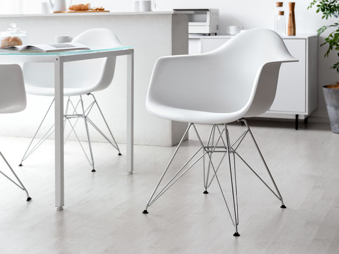 イームズチェア Eames DAR 【スチール脚/完成品】 | 家具・インテリア