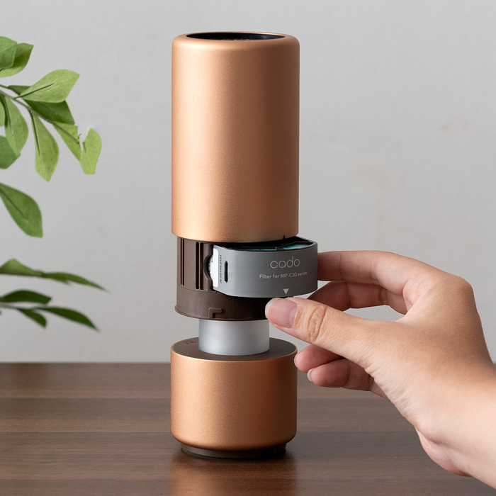 cado(カドー) ポータブル空気清浄機 LEAFportable(リーフポータブル