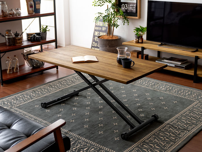 昇降式リフティングテーブル Lewis(ルイス) | 家具・インテリア通販