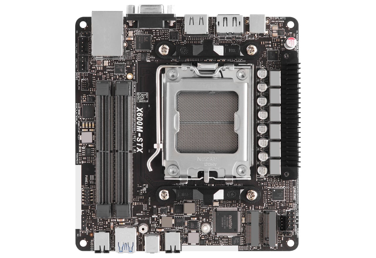 ASROCK DeskMini X600-STX WiFI内蔵 ASROCK DeskMini X600-STX WiFI内蔵 ASRock > DeskMini X600 Series