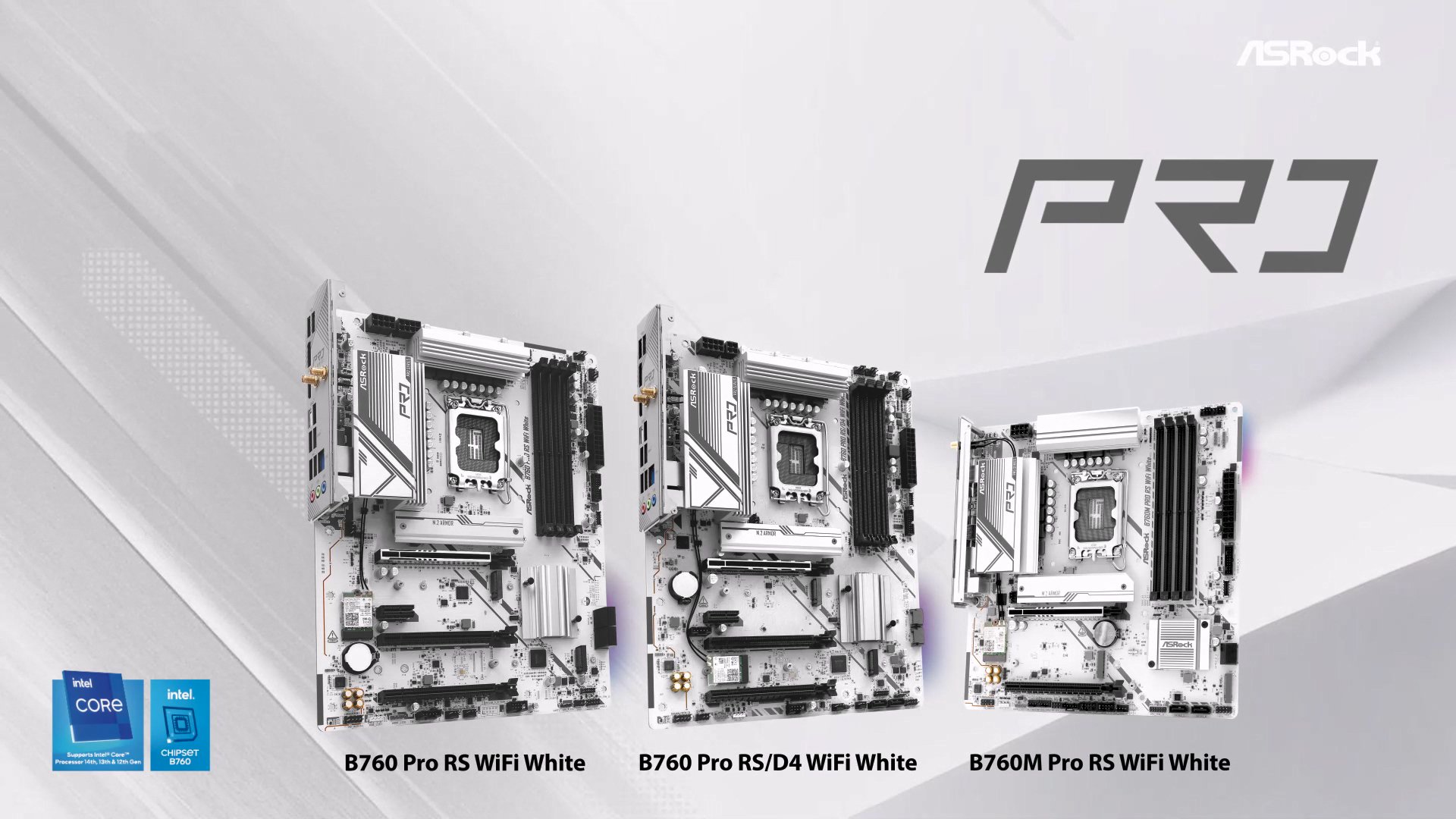 【セット】ASRock B760 PRO RS WiFi ＋i9-13900KF ASRock > B760 Pro RS WiFi White