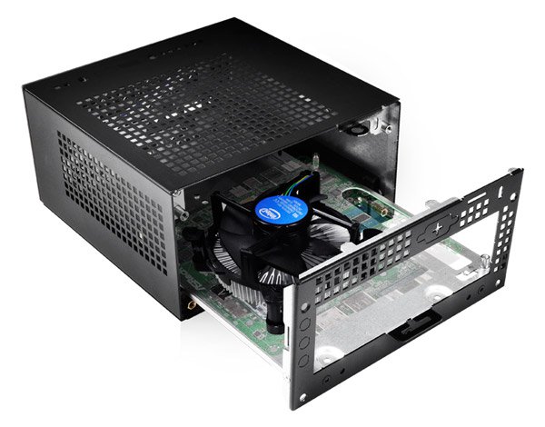 Asrock DeskMini 110 + i5 6500 + メモリ16GB ASRock、Mini-STX規格を採用した小型ベアボーン「DeskMini 110