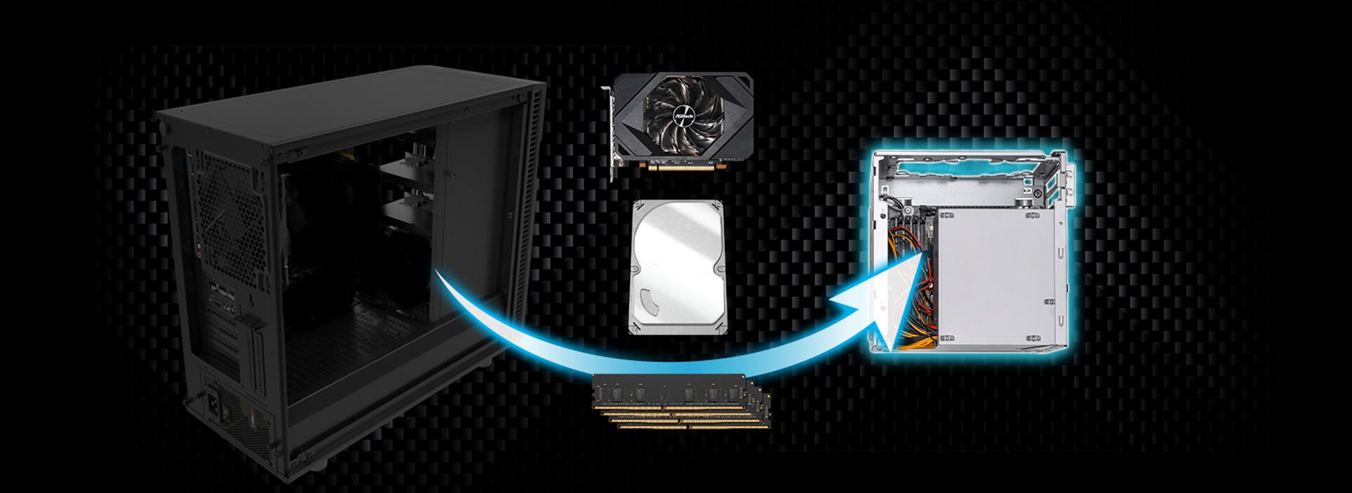 Deskmeet X300 Ryzen 7 5700G Wi-Fi付 セット商品（AMD + ASRock） ☆DeskMeet X300 + AMD Ryzen 7 5700G