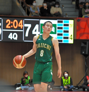 受け継いだ背番号「8」 福岡第一エース轟がかける思い 高校バスケ