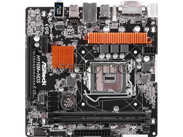 ASRock H110M 16GB DDR4 | Intel Core I7-6700 16Gb Mb Combo Kit