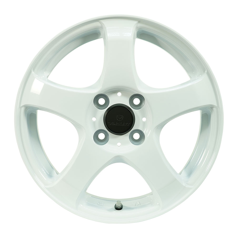 FINALIST FZ-S5 14x4.5 43 100x4 WHT - オートウェイ