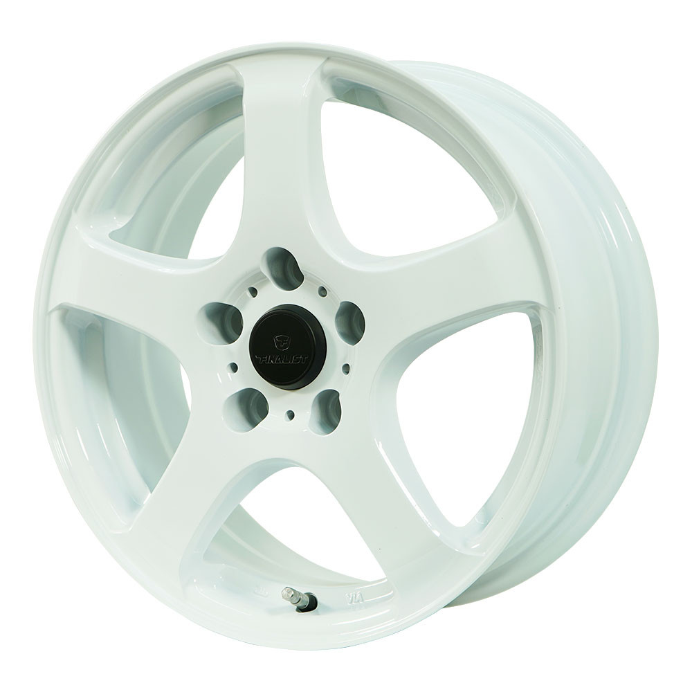 FINALIST FZ-S5 15x6.0 45 100x5 WHT - オートウェイ