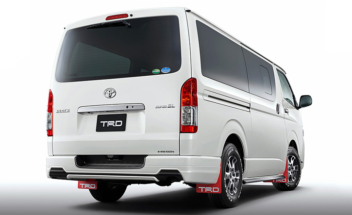 ハイエース4型用マッドフラップ TRD｜HIACE Onlineショップ通販【auto