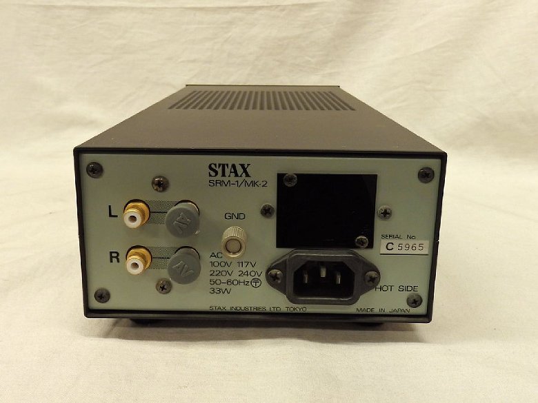 STAX : SR-Λ Signature + SRM-1 / MK2-PP - 中古 | オーディオユニオン