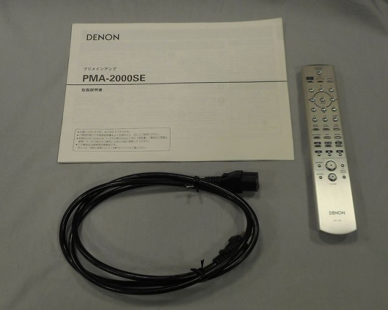 DENON PMA-2000SE プリアンプ リモコン付き 箱付き DENON PMA-2000SE