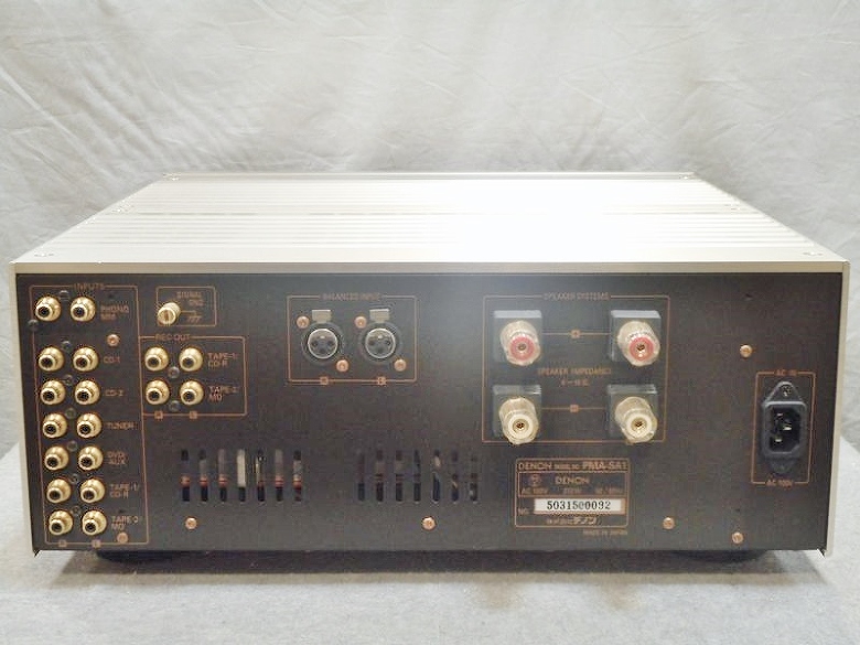 DENON : PMA-SA1 - 中古 | オーディオユニオン