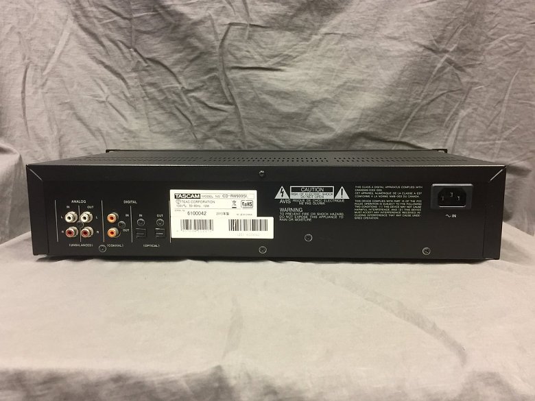 TASCAM : CD-RW900SL - 中古 | オーディオユニオン