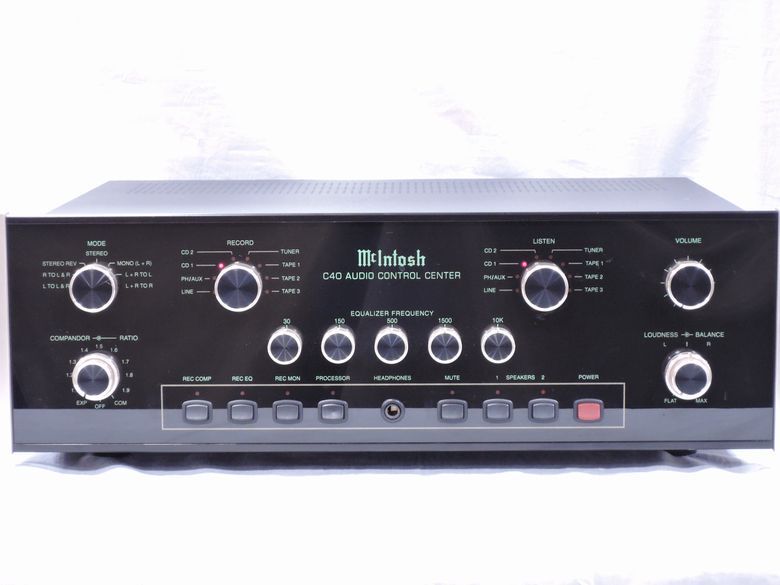 McIntosh : C40 - 中古 | オーディオユニオン