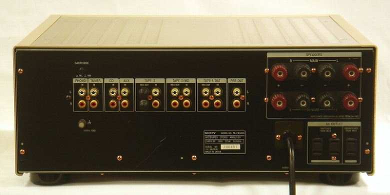 SONY : TA-FA50ES - 中古 | オーディオユニオン