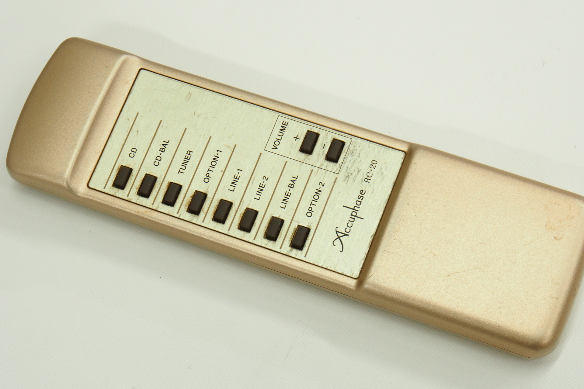 Accuphase CD用リモコン(remote)適応機種：DP-410 Accuphase CD remote