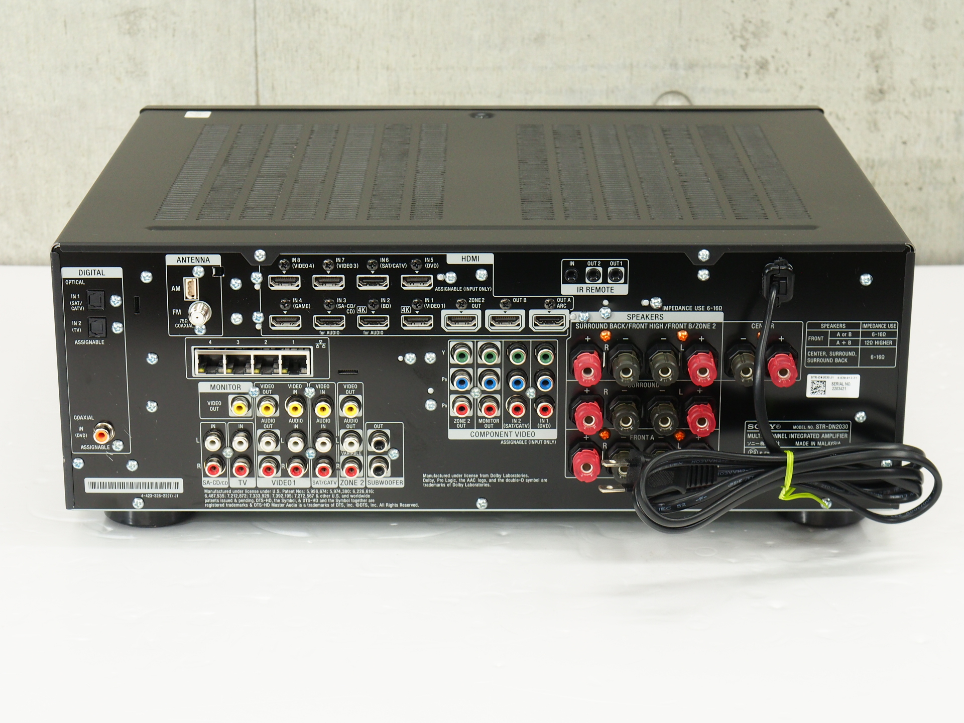 マルチチャンネルインテグレートアンプ STR-DH530 STR-DH530 SONY