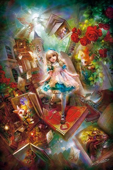 アップルワン アクアンジュエル SHU ジグソーパズル 1000ピース 完成品