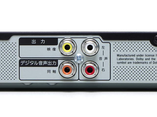 DVP-SR20 コンパクトでスリムなDVDプレーヤーのレンタル｜カメラ