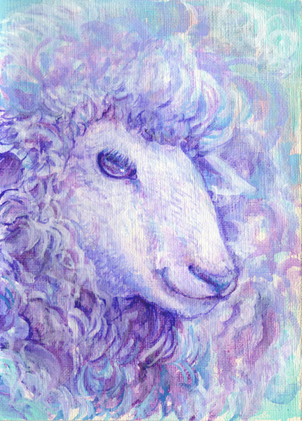 羊・彩雲」 by SHIHO｜Artmeter｜暮らしを彩るアートが、きっと見つかる