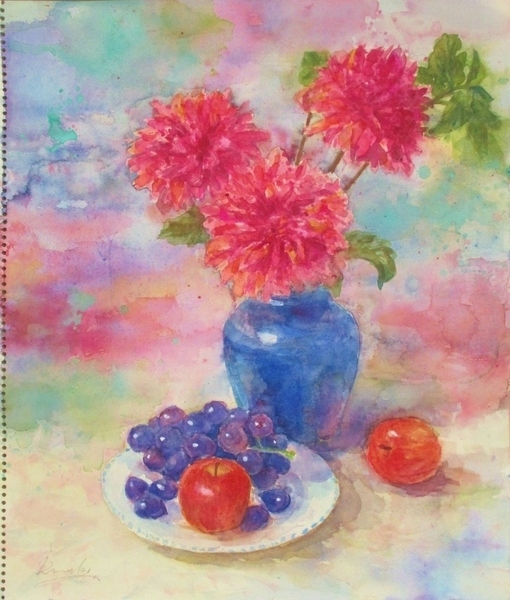 机上の静物」 by m-t｜Artmeter｜暮らしを彩るアートが、きっと見つかる