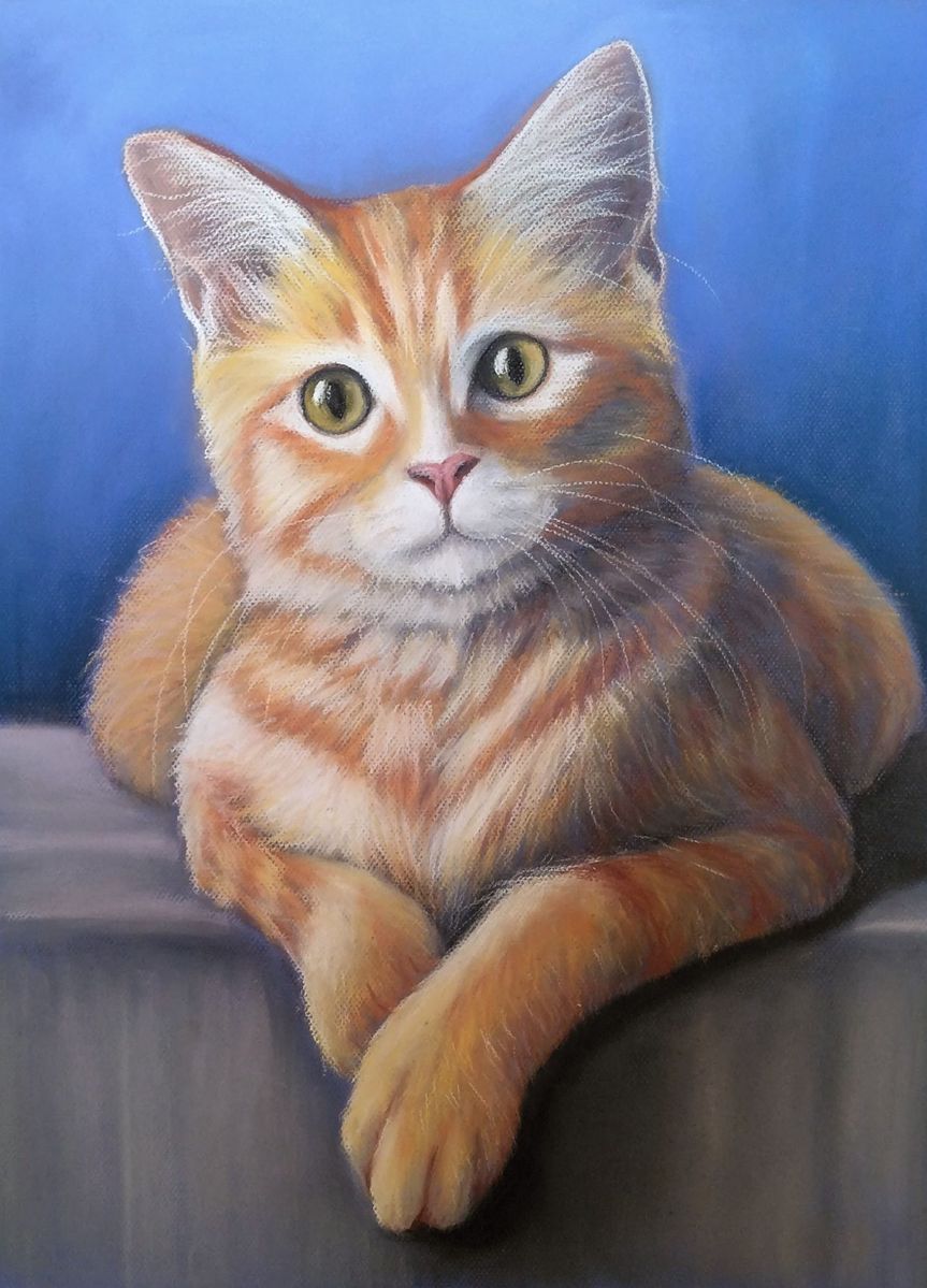 色むらの木】 油彩画 抽象画 具象画 人物 猫 カラフル 額装 一点物 ⑥