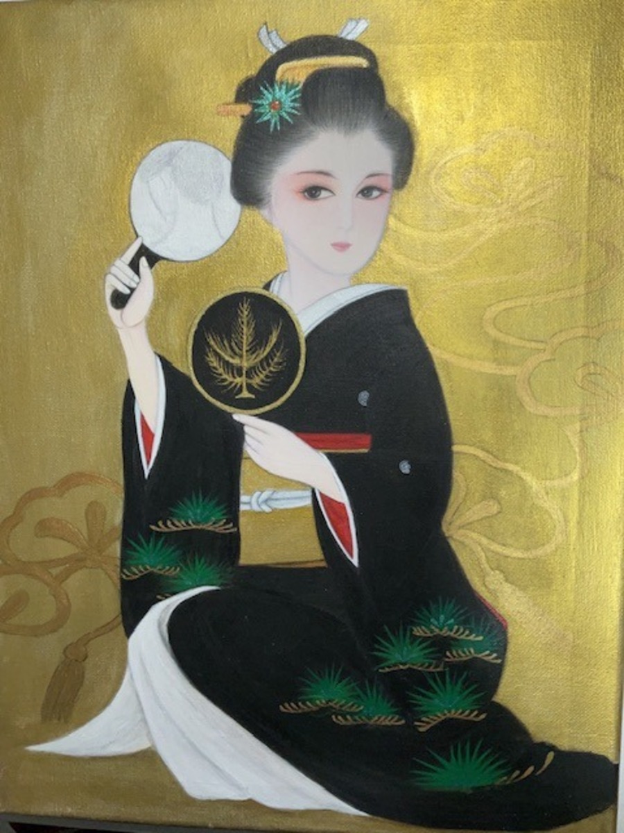 美人画 ♡ 日本の美少女-24」 by 歌絵｜Artmeter｜暮らしを彩るアート