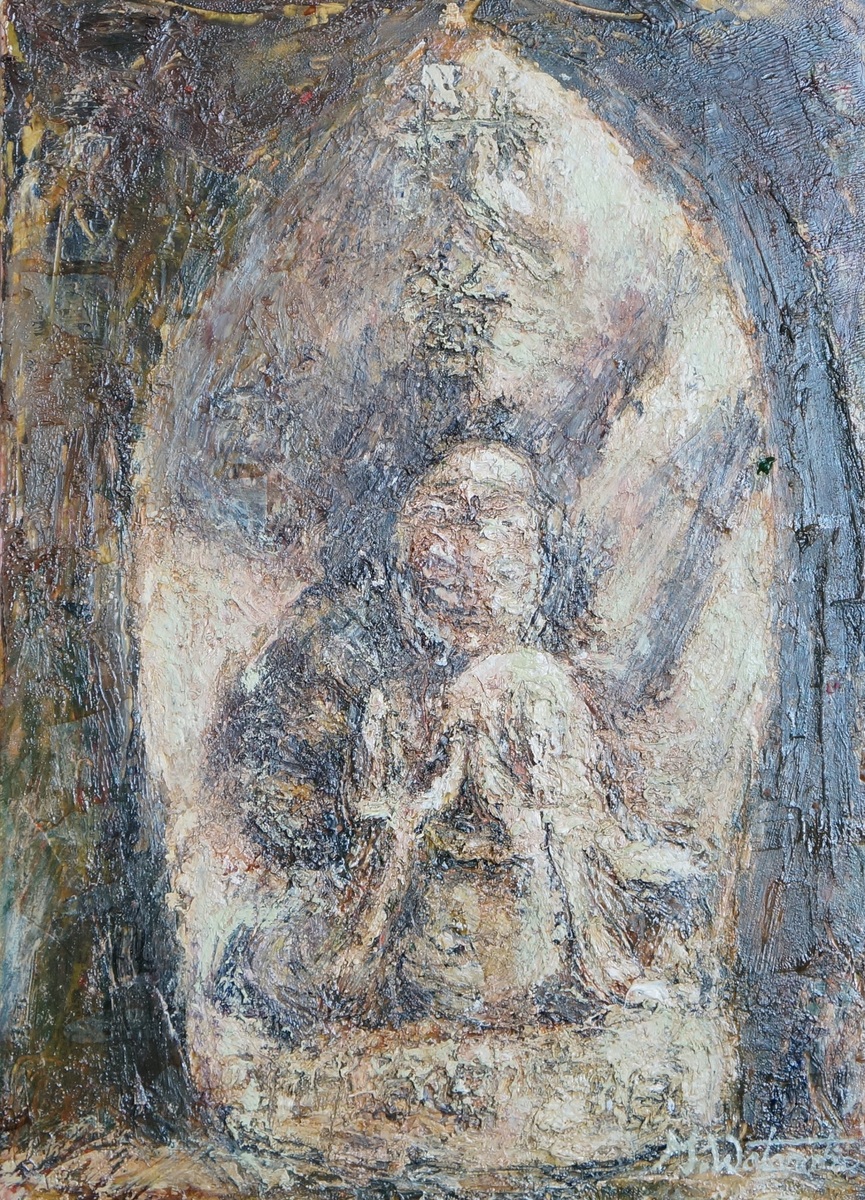 田渕眞兒 油絵 抽象画 抽象画シリーズ No.20- 田渕眞兒 油絵 抽象画