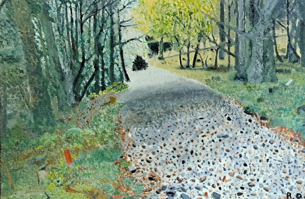 八ヶ岳への道」 by R.O｜Artmeter｜暮らしを彩るアートが、きっと見つかる