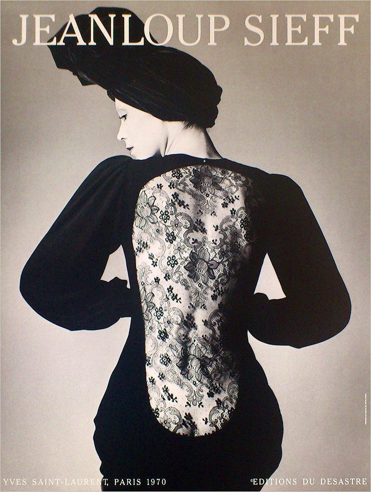 ジャンルー・シーフ ポスター イヴ サンローラン A983|アート