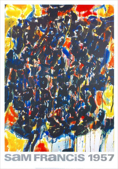 サム・フランシス(ポスター）|アート＆フレーム|絵と額縁の専門店