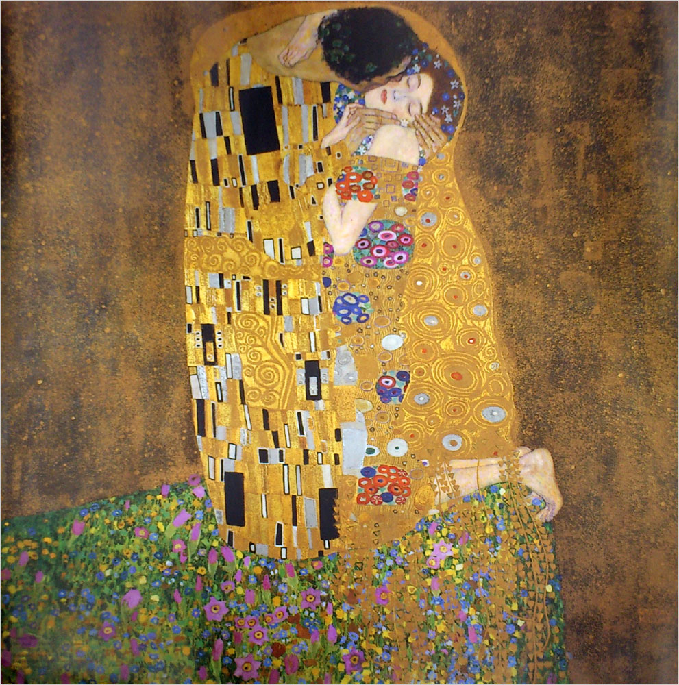 グスタフ・クリムト ポスター ザ・キス A1713|アート＆フレーム|絵と