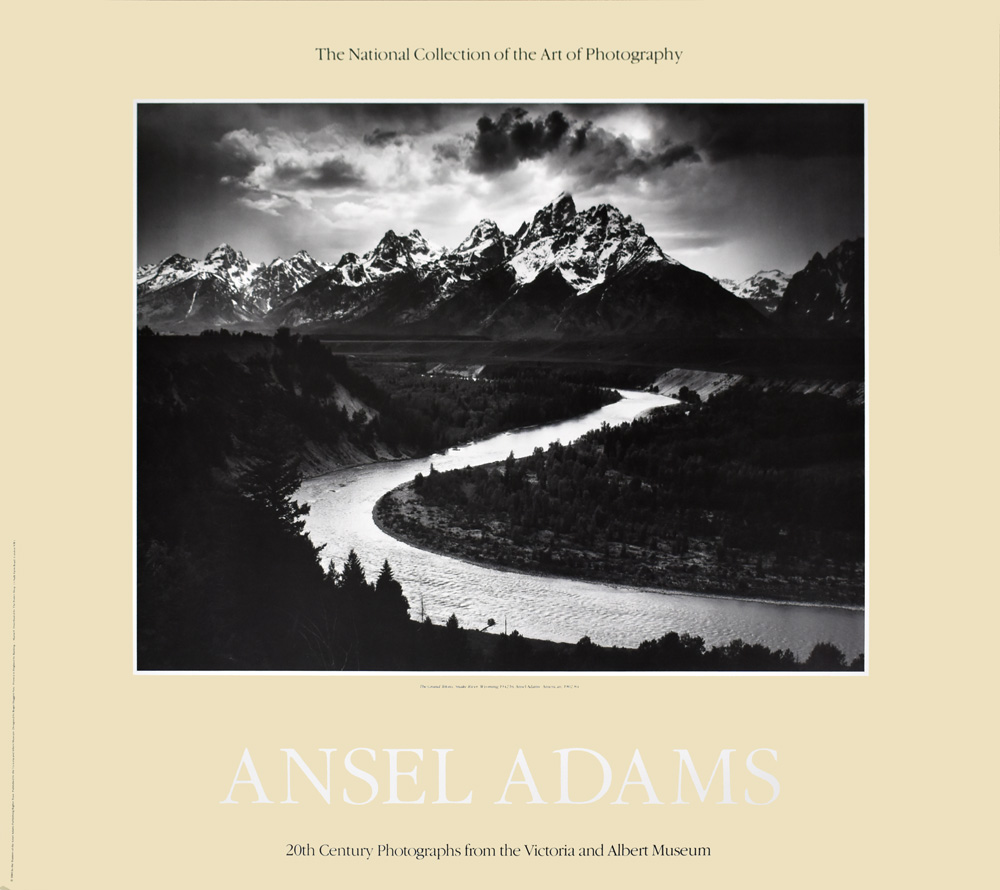 アンセル・アダムス ポスター テトンとスネークリバー A1870|アート