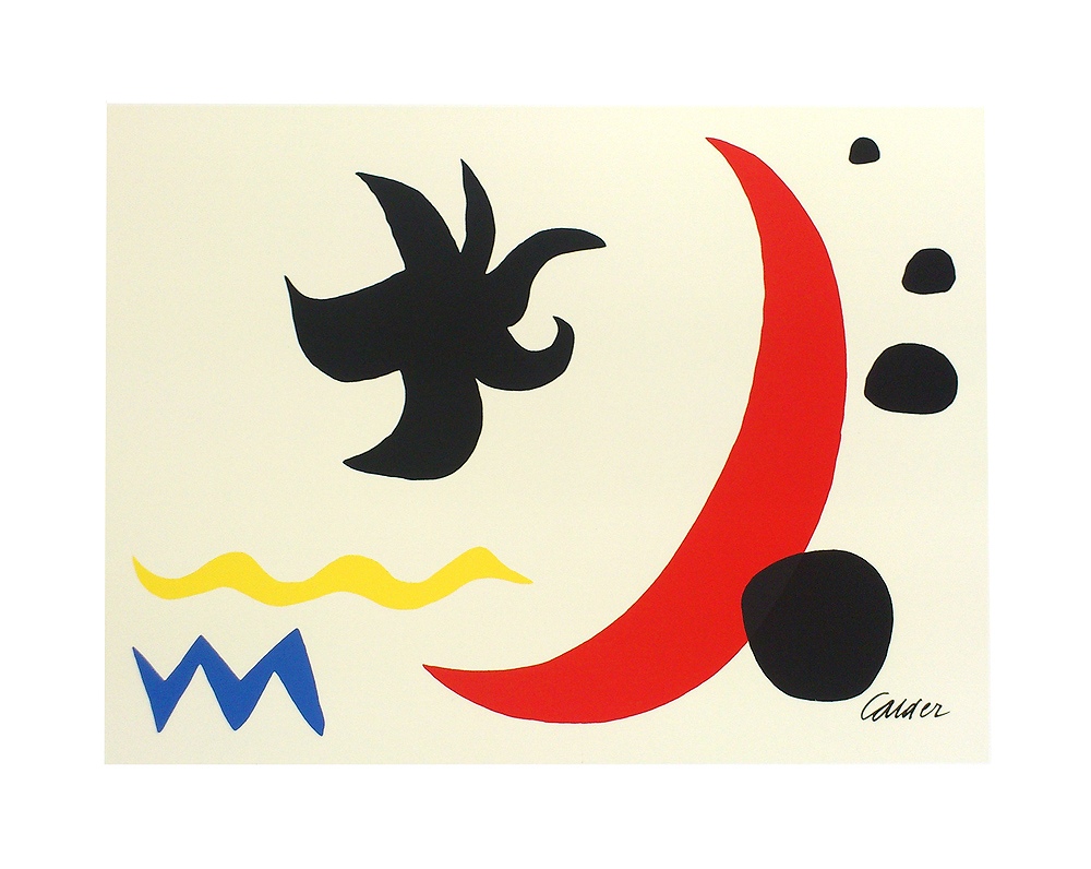 アレクサンダー・カルダー スマイヤー(リプロダクション/複製画) 無題