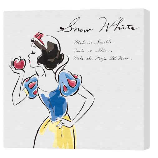 ディズニーアートキャンバスパネル L 白雪姫|アート＆フレーム|絵と
