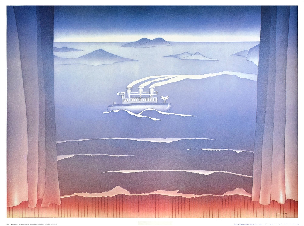 TGhe other journey/ジャン ミシェル フォロン/ポスター