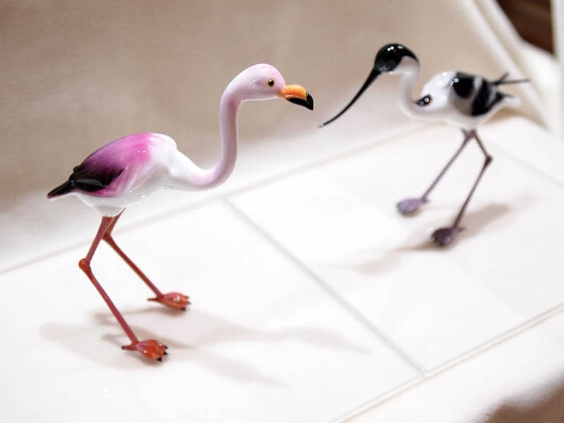 ヴィットリオ・コスタンティーニの世界 －ガラスの宝石 鳥・昆虫・魚が