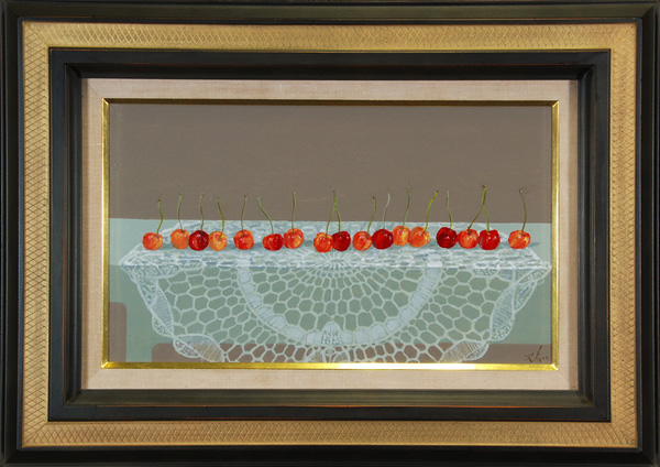 佐野隆人 「さくらんぼう」 油彩6号｜【Arts Ship】のむら画廊