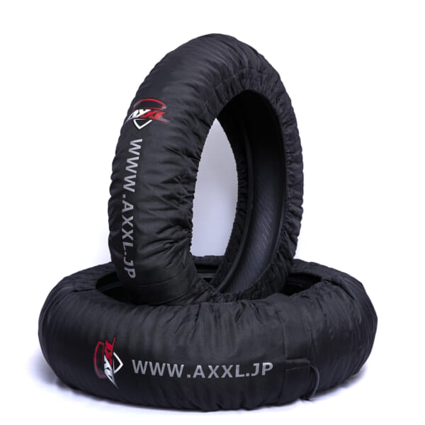 サーキットには必須 AXXL 17インチ 各色 タイヤウォーマー｜AxxL