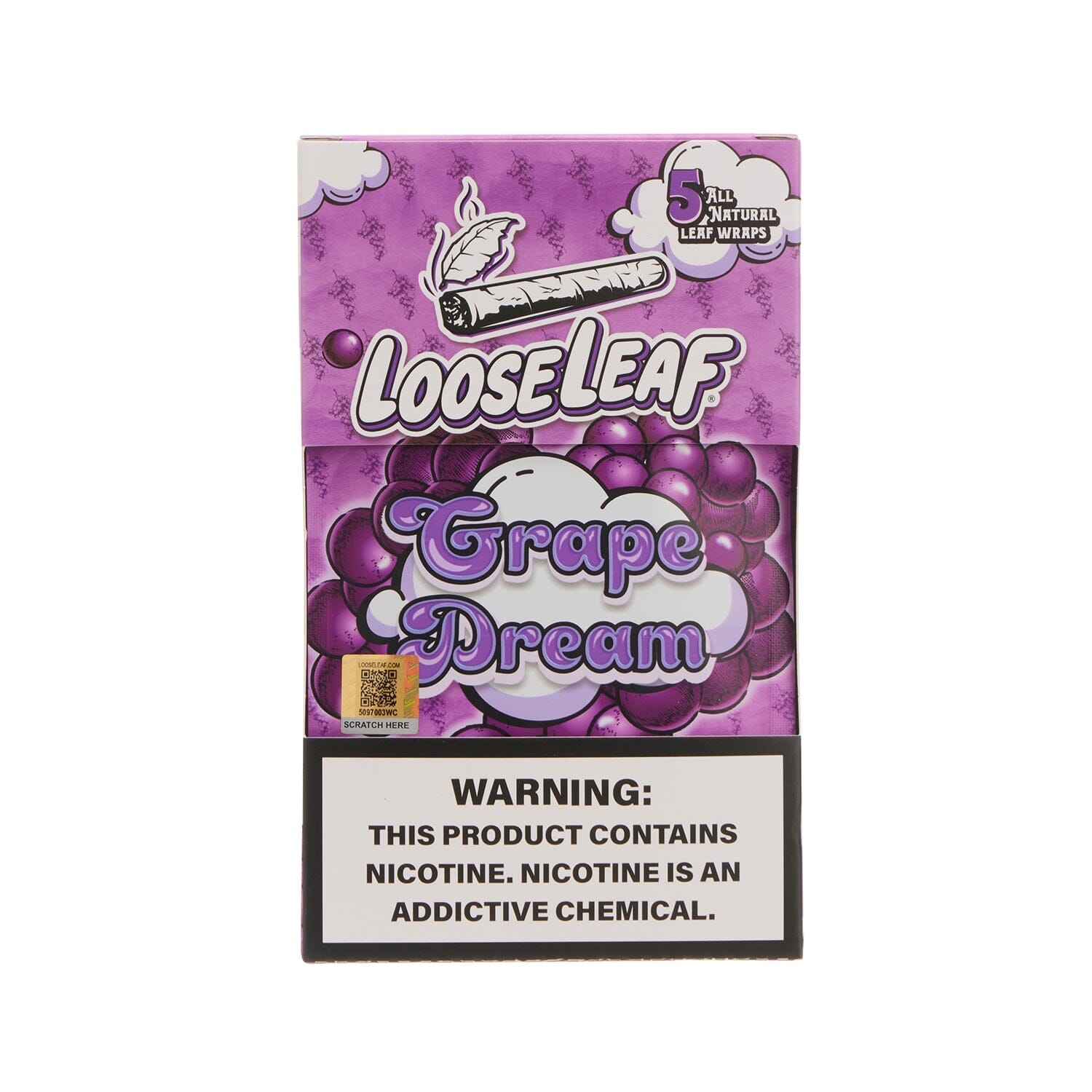 LooseLeaf Wraps Grape Dream - BnB Tobacco