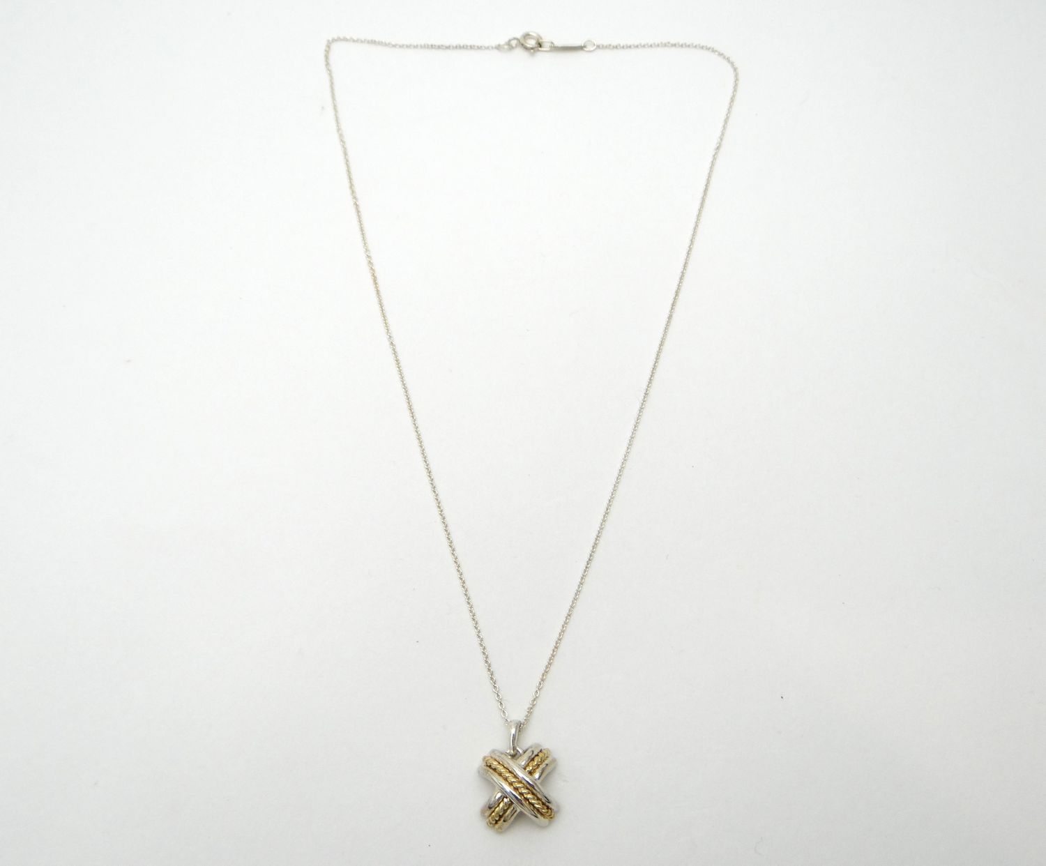TIFFANY&CO. ティファニー シグネチャークロス ネックレス ペンダント