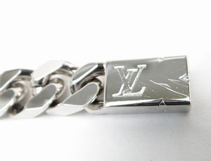 LOUIS VUITTON ルイヴィトン M62486 メンズ チェーンブレスレット