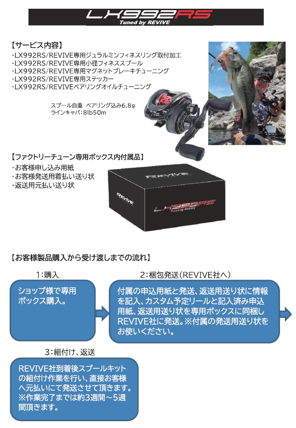 リバイブ LX992RS tuned by REVIVE-R