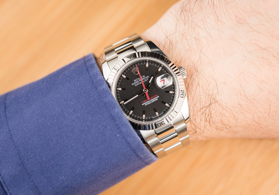 Buy Used Rolex Datejust 116264 | Bob's Watches - Sku: 112423