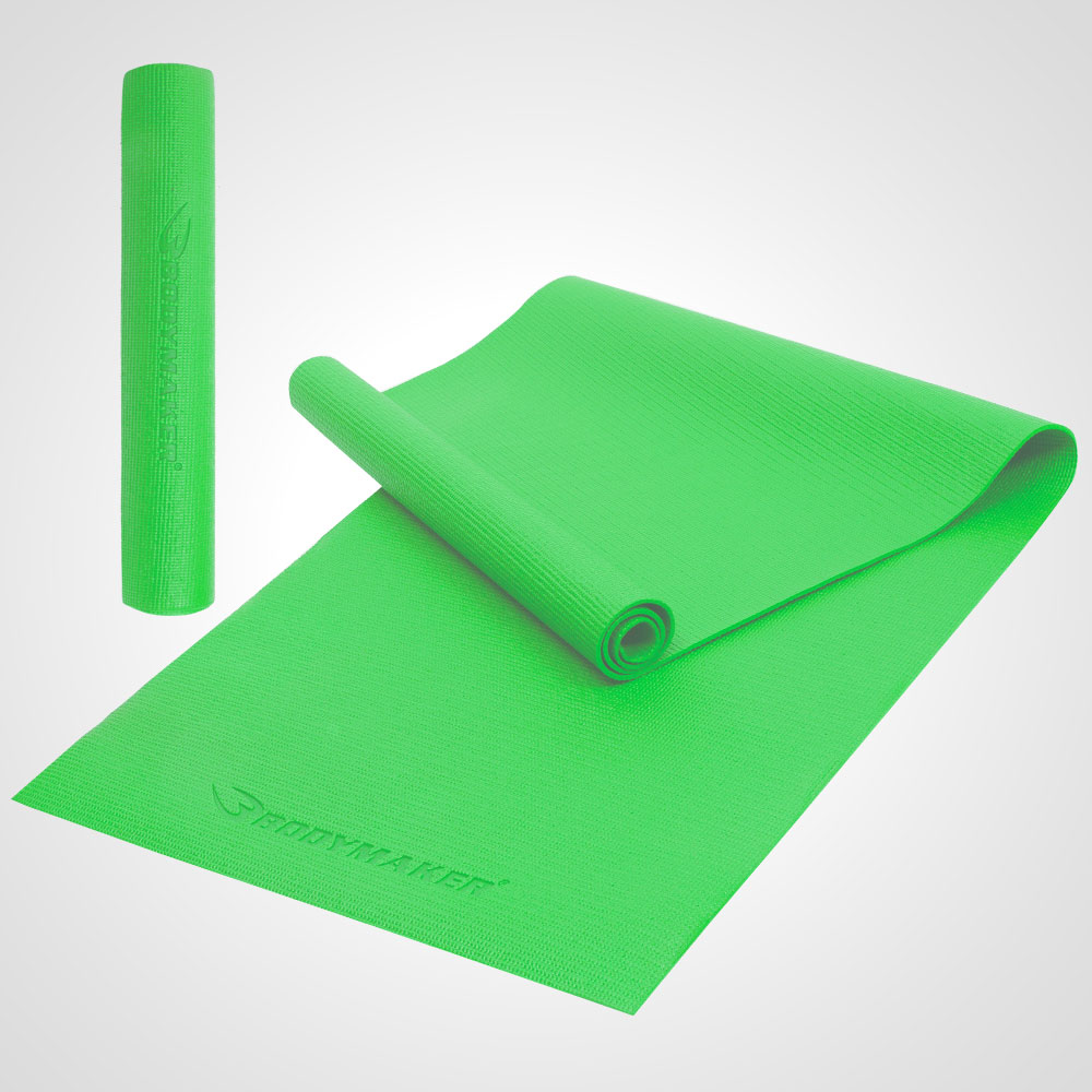 ヨガマット 厚み 4mm FY001GR｜BODYMAKER（ボディメーカー）公式