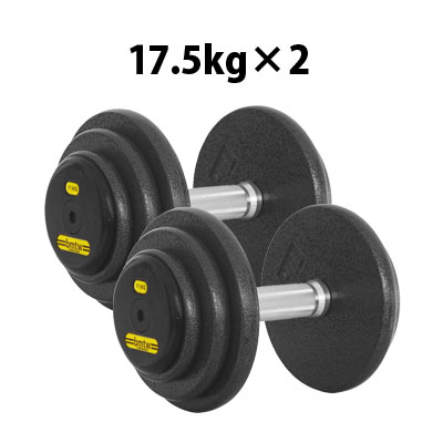 ジム用ハンマートーンダンベル 15kg 2個セット｜BODYMAKER（ボディ