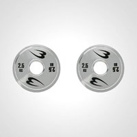 オリンピッククロームプレート2．5KG 2枚セット PH008250ST