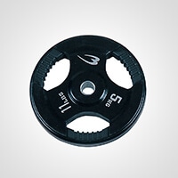 ダンベル専用ラバープレート（グリップ無） 5KG｜BODYMAKER（ボディ